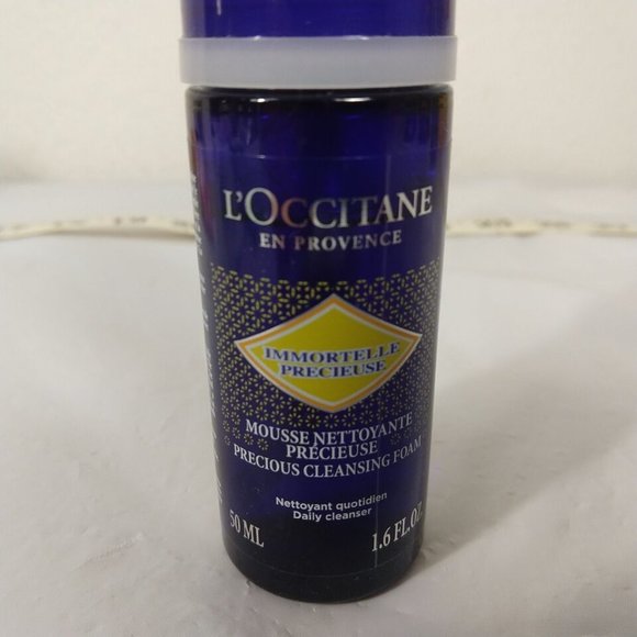 L'OCCITANE Immortelle Precious Cleansing Foam 50ML NEW - Picture 2 of 4